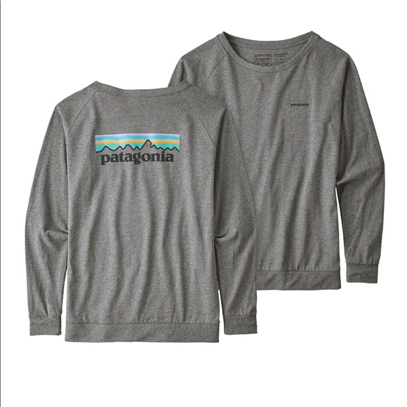 Patagonia Tops - 🆕⭐️ Patagonia Logo Responsibili-Tee L/S 🎁 NWT⭐️